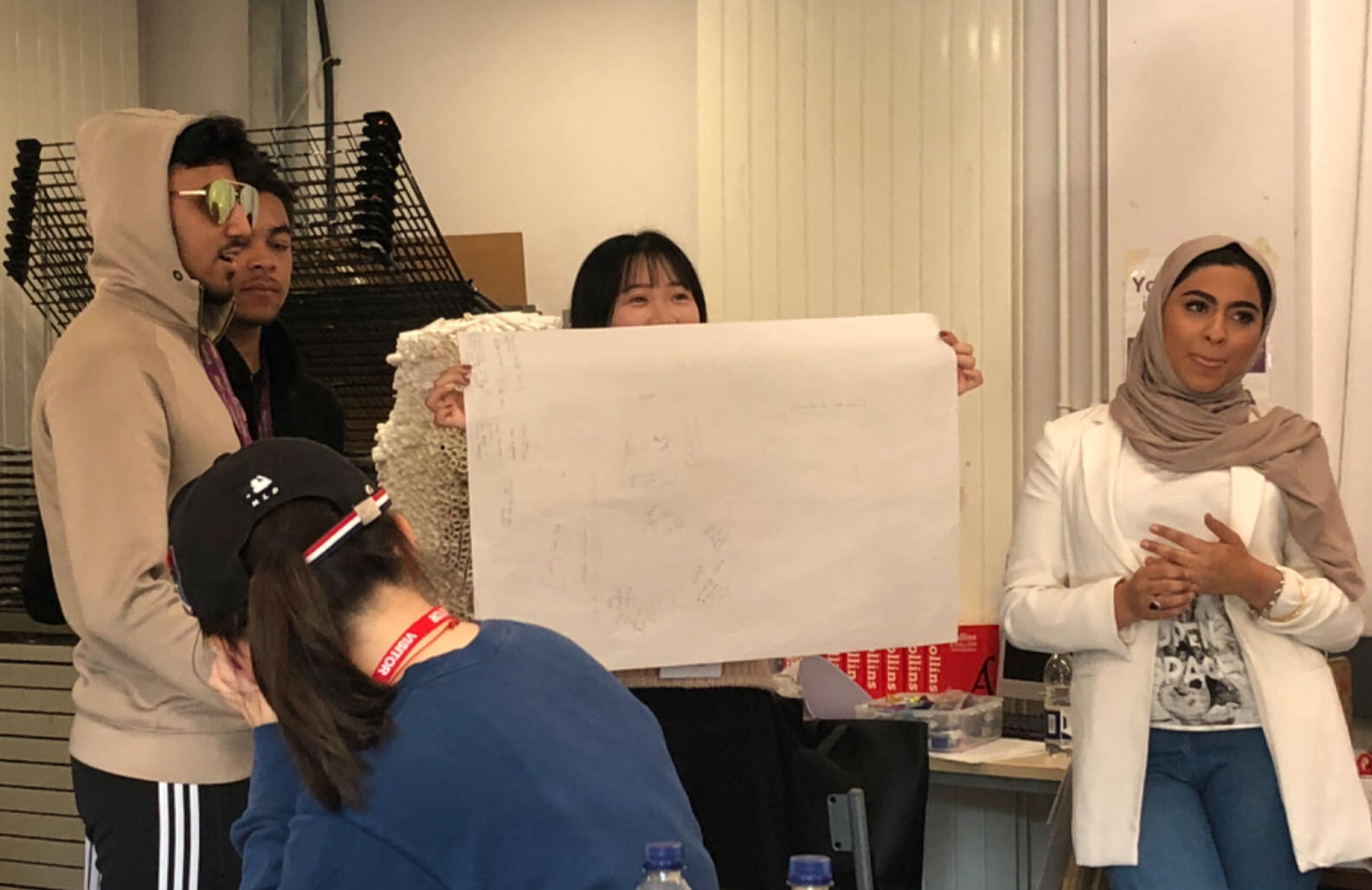 Students presented their ideas