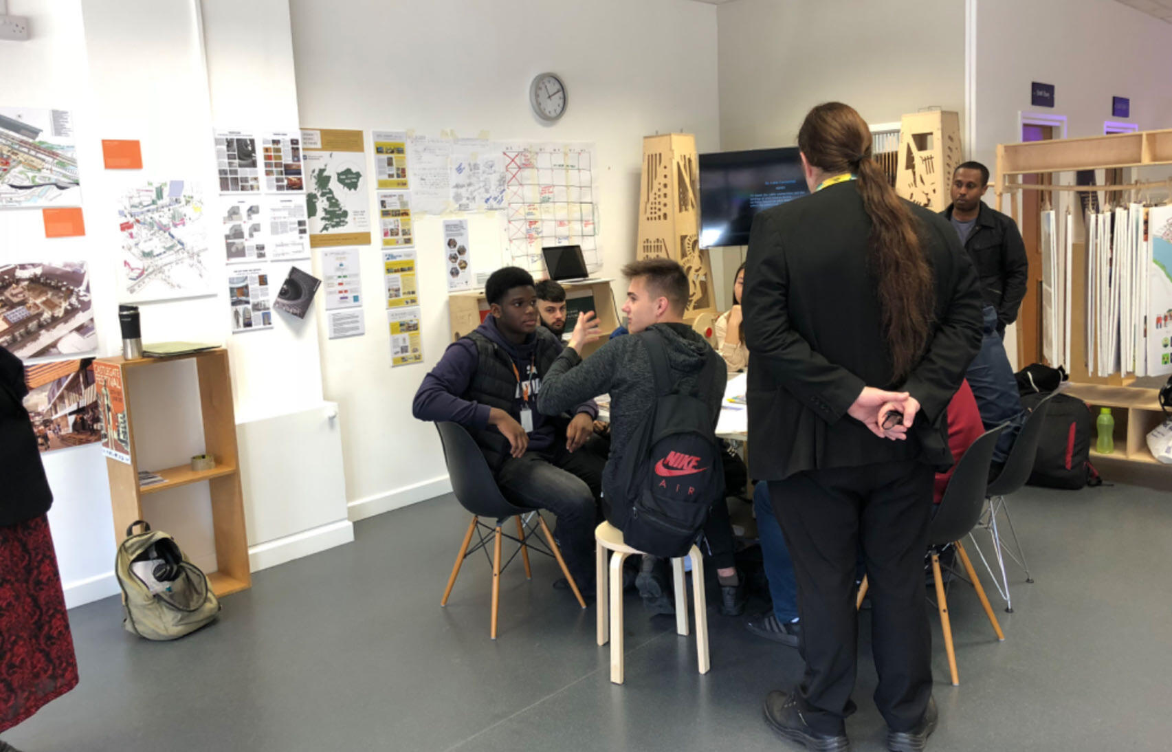 Middle school students engagement